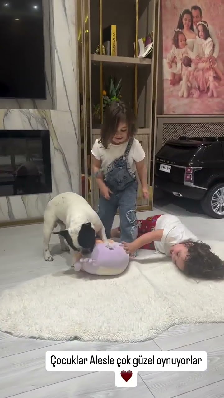 Çocuklar Alesle çok güzel oynuyorlar ❤️