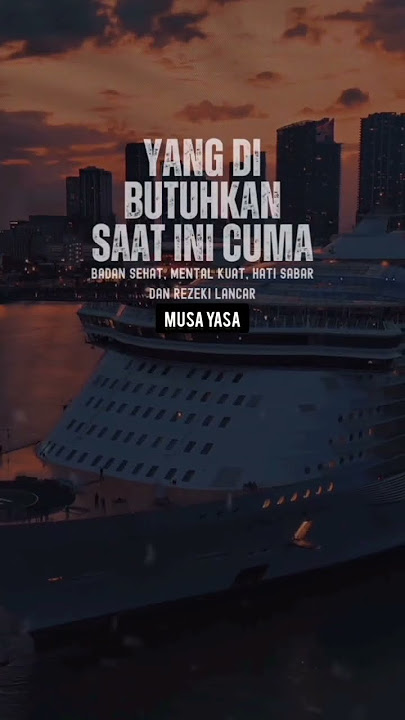 Story WA || Yang Di Butuhkan Saat Ini