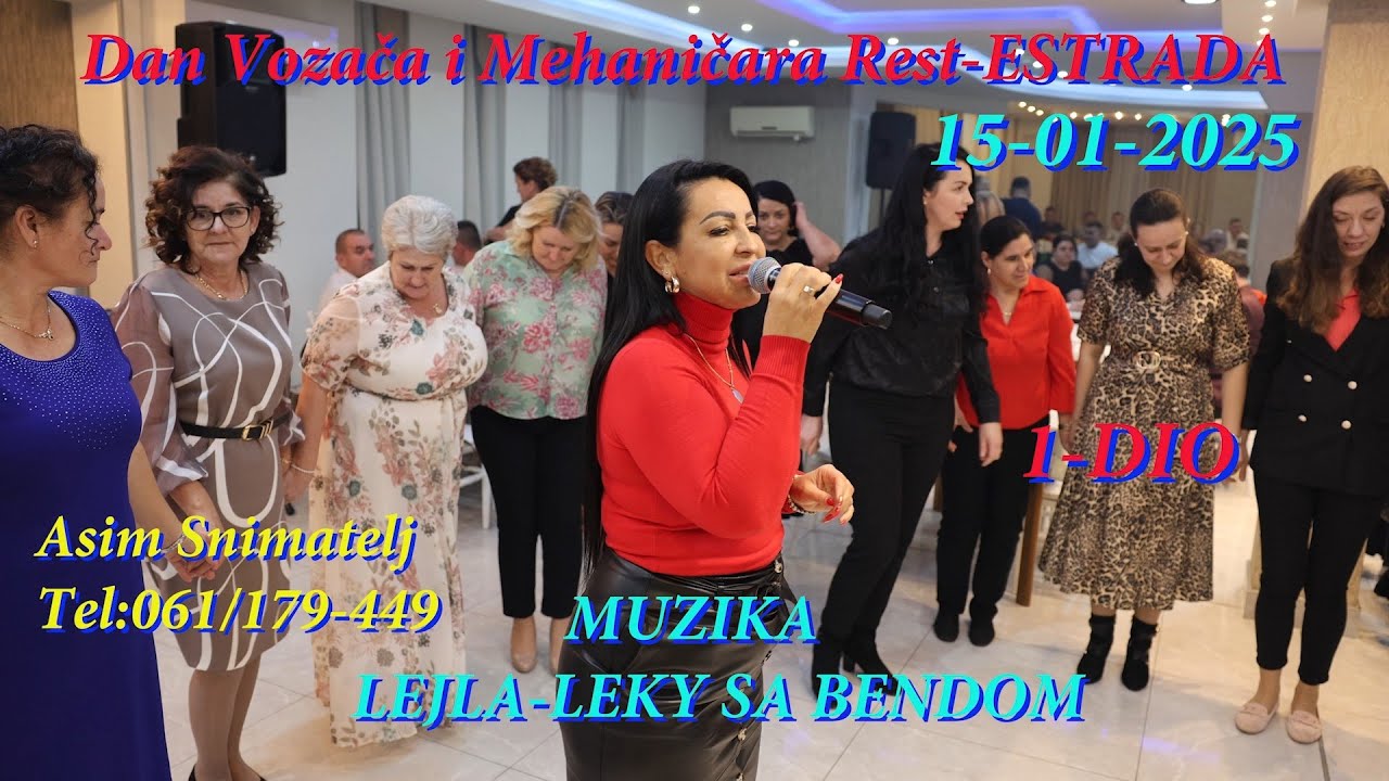 Dan Vozača i Mehaničara (1) dio Muz-Lejla-Leky i Elnad  Amel (ESTRADA) 15-01-2025 Asim Snimatelj