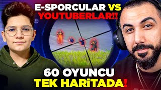 S2G VS YOUTUBERLAR!! 60 KİŞİLİK BÜYÜK YAYINCI TURNUVASINA GİRDİK!! | PUBG MOBILE