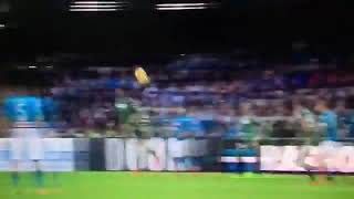 Napoli Goal Dries Mertens \& Napoli 3 - 1 Sassuolo Goal Mertens