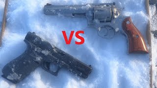 Revolver vs Semi-Auto Snow and Ice Torture Test
