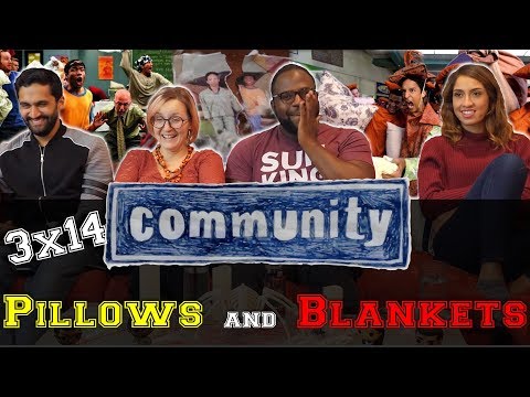 Community - 3x14 Pillows and Blankets - Group Reaction