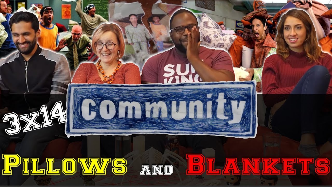 Community - 3x14 Pillows and Blankets - Group Reaction