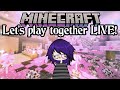 Let's have some fun in Minecraft! :3 Cozy hangout~ 。.:☆*:･'(*⌒―⌒*)