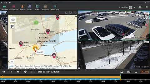 Maps Menu | STARCOMM Video Surveillance Portal