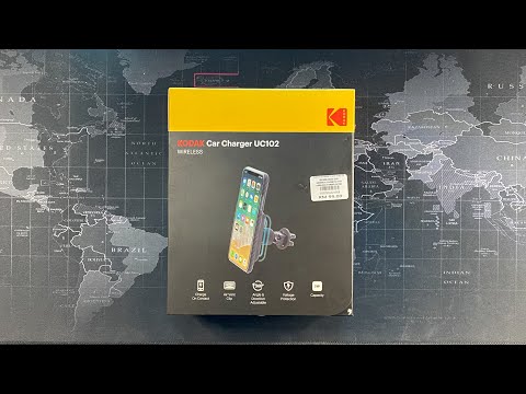 BEST Wireless Car Charger: Kodak UC102 Unboxing & Review