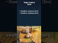 Словарь тестировщика. Коды ответа HTTP.