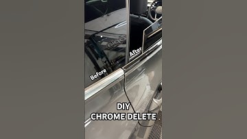 Flawless Dechrome: Upgrade Your Car’s Look Fast! #Dechrome #asmr #satisfying