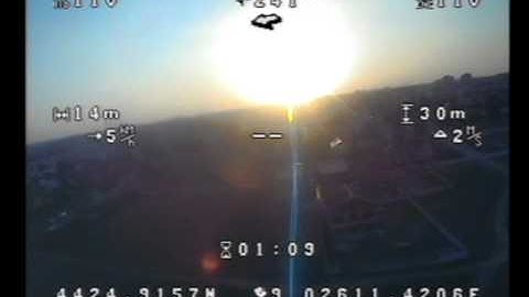 Tricopter fpv Crash with Remzibi osd