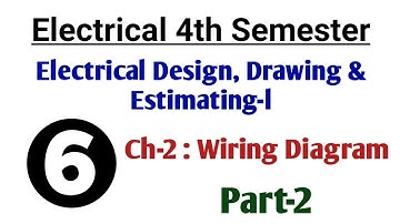 #6 EDDE-1 | Electrical 4th Semester | Wiring Diagram  @Polytechnic Pathshala