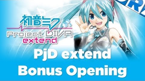Project Diva Extend - Extend Opening Voice Dubbed ver. (Bonus Movie 2) [w/ Active English Sub]