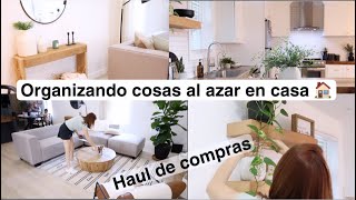 Organizando cosas al azar en Casa /Haul de compras /Organización/ Decor /Ideas. 2022