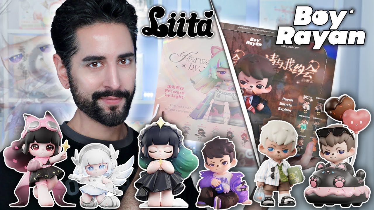 DOUBLE UNBOXING! Rayan Let’s Date Series & Liita Forward by Light Serie! 💜 TNT SPACE