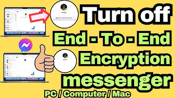 How to Turn off End to End encryption in messenger PC, Computer Laptop & Mac (2025)