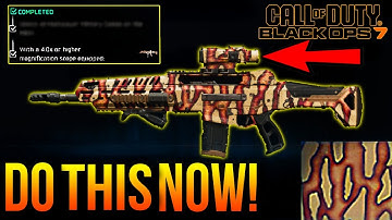 *EASY* How To Get Kills with 4.0x MAGNIFICATION SCOPE | Black Ops 7 Multiplayer Special Camo Guide