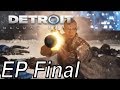 Detroit become Human : EP.13 SCENE FINAL MARCUS Vs CONNOR (La Bataille De Detroit)