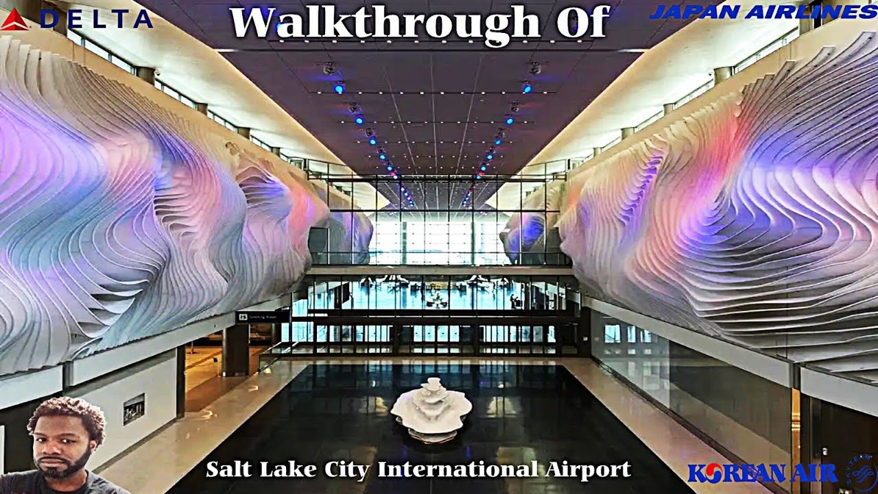 |SLC| WALKTHROUGH OF SALT LAKE CITY INTERNATIONAL AIRPORT |AIRPORT VLOG|