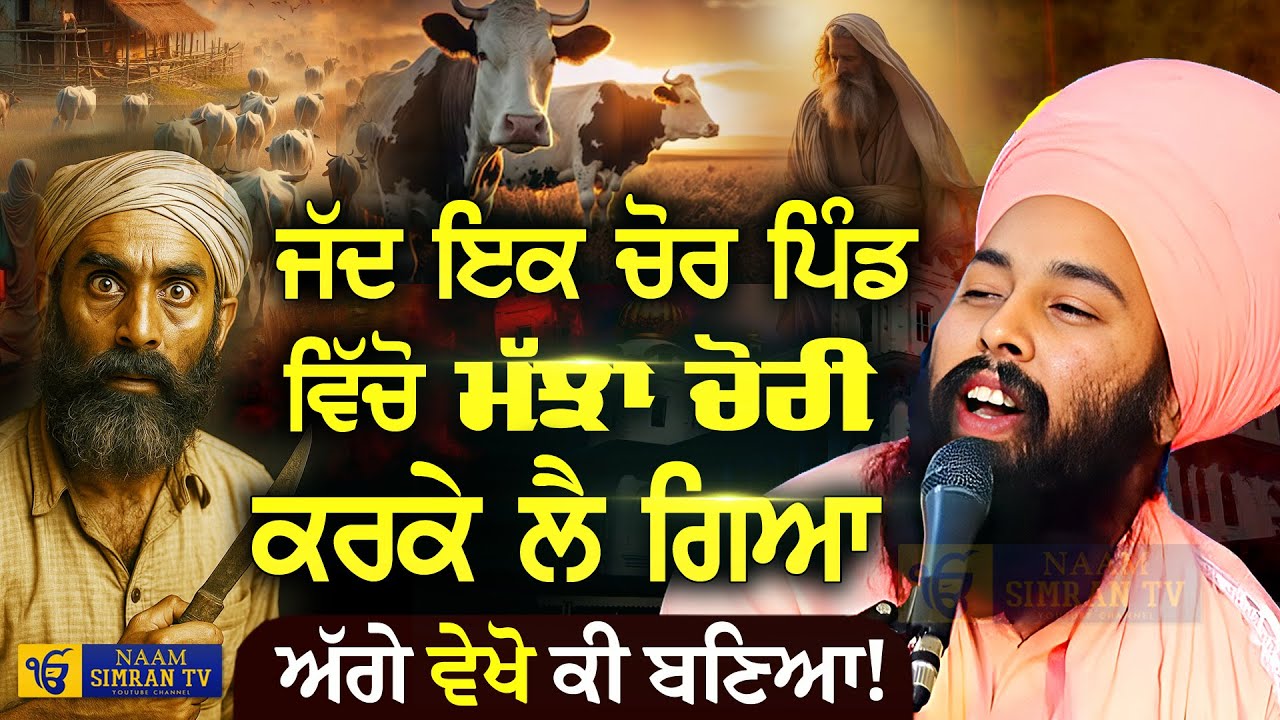 ਜੱਦ ਇਕ ਚੋਰ ਪਿੰਡ ਵਿੱਚੋ ਮੱਝਾ ਚੋਰੀ ਕਰਕੇ ਲੈ ਗਿਆ | Baba Gulab Singh Ji 