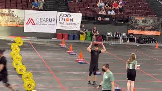 Athens Throwdown 2022 Finals : WoD 2 : Heat 6