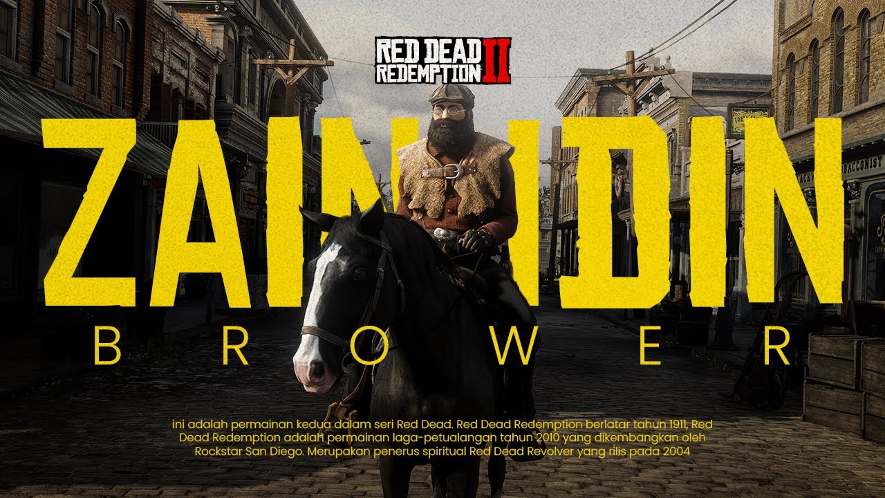 INI MALAM MINGGU #rdr2 #redmroleplay - YouTube