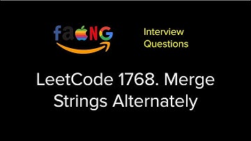 LeetCode 1768. Merge Strings Alternately (Python)