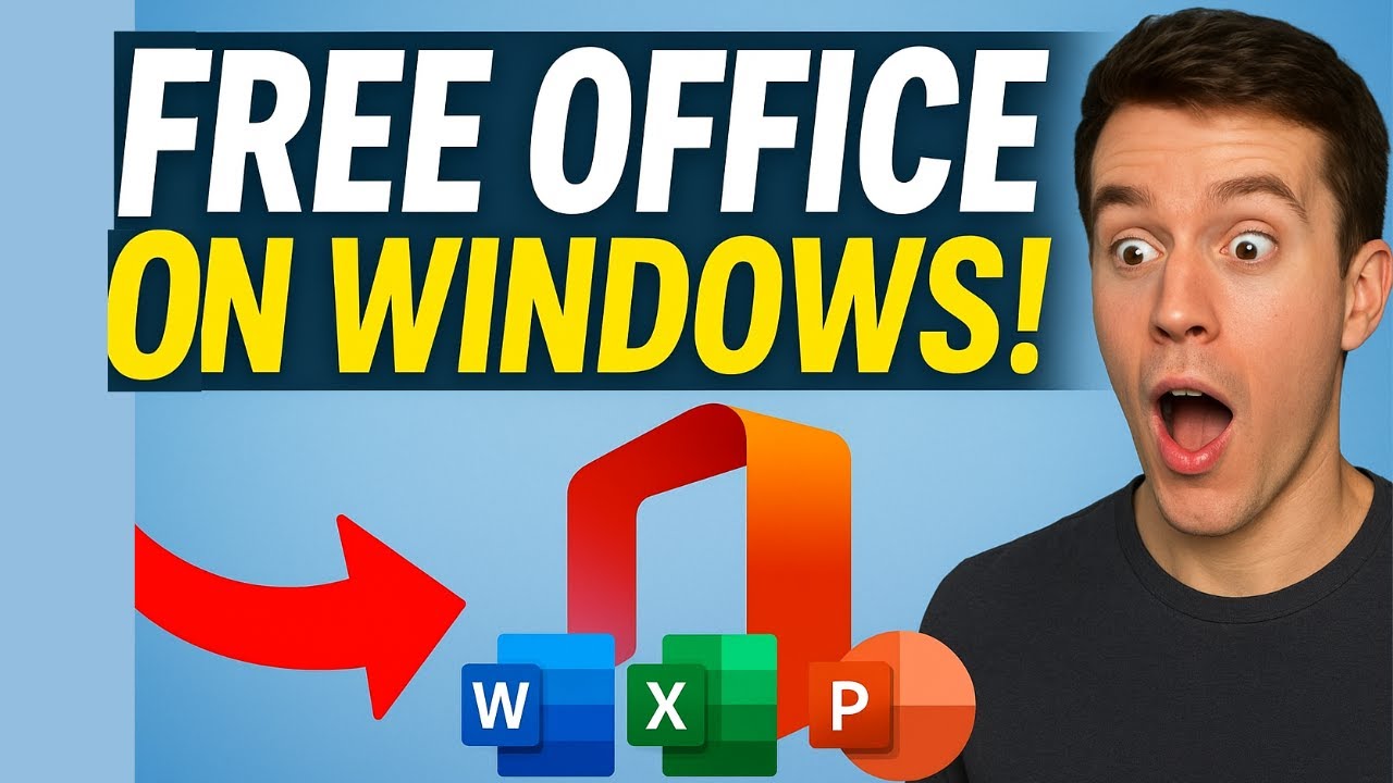 How to Get Microsoft Office FREE on Windows - YouTube
