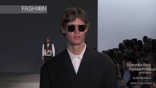 Blair Archibald Resort 2019 Australia Mbfw - Fashion Channel