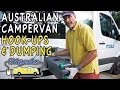 Hook Up & Dump Tanks on an Australian Campervan