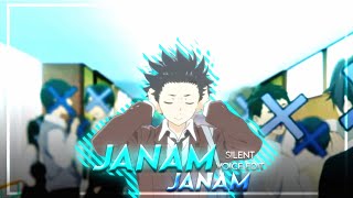 A silent voice - Janam Janam | Hindi song edit | Kira fx screenshot 4