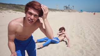 Extreme Twin Yoga Challenge Twins Yoga Challenge With Brother