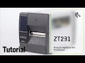 How to Replace the Printhead on a ZT231 Printer | Zebra