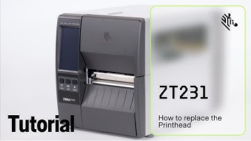 Hoe vervang je de printkop van een ZT231-printer | Zebra