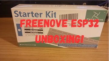 Freenove ESP32 kit unboxing- what you get inside
