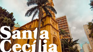 São Paulo - Santa Cecília - Walking Tour [4k]
