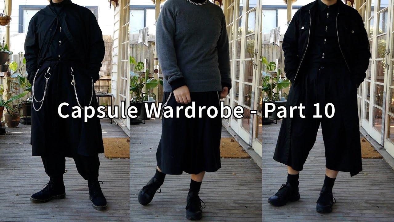 Building My Capsule Wardrobe - Pt 10 - Rick Owens / Comme Des Garcons / Random Identities / Uniqlo