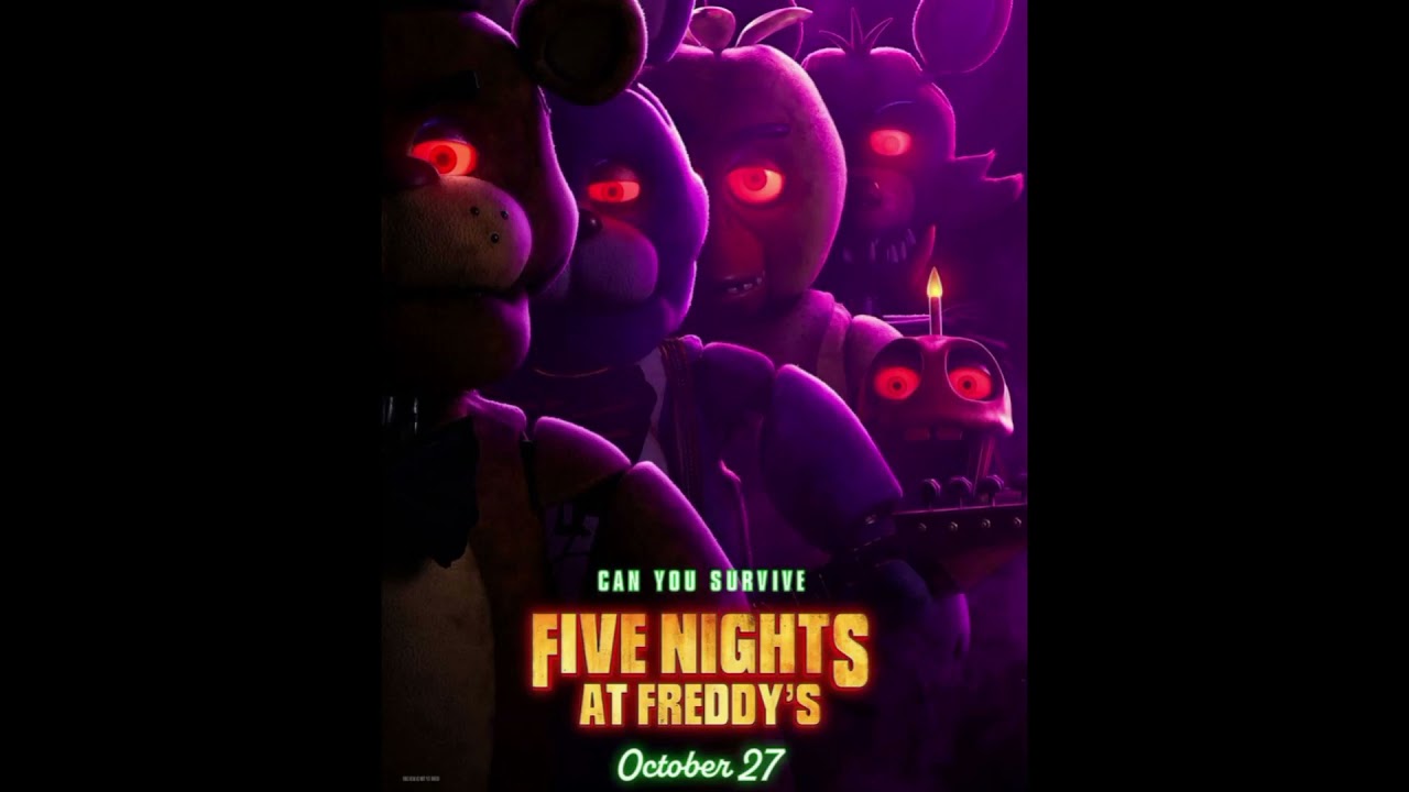 The Five Nights at Freddy's Movie POSTER!! 
