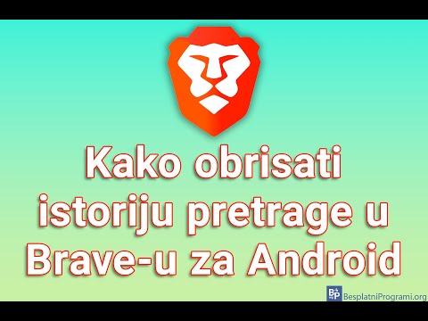 Kako obrisati istoriju pretrage u Brave-u za Android