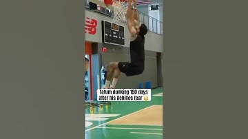 Jayson Tatum making progress 👀
