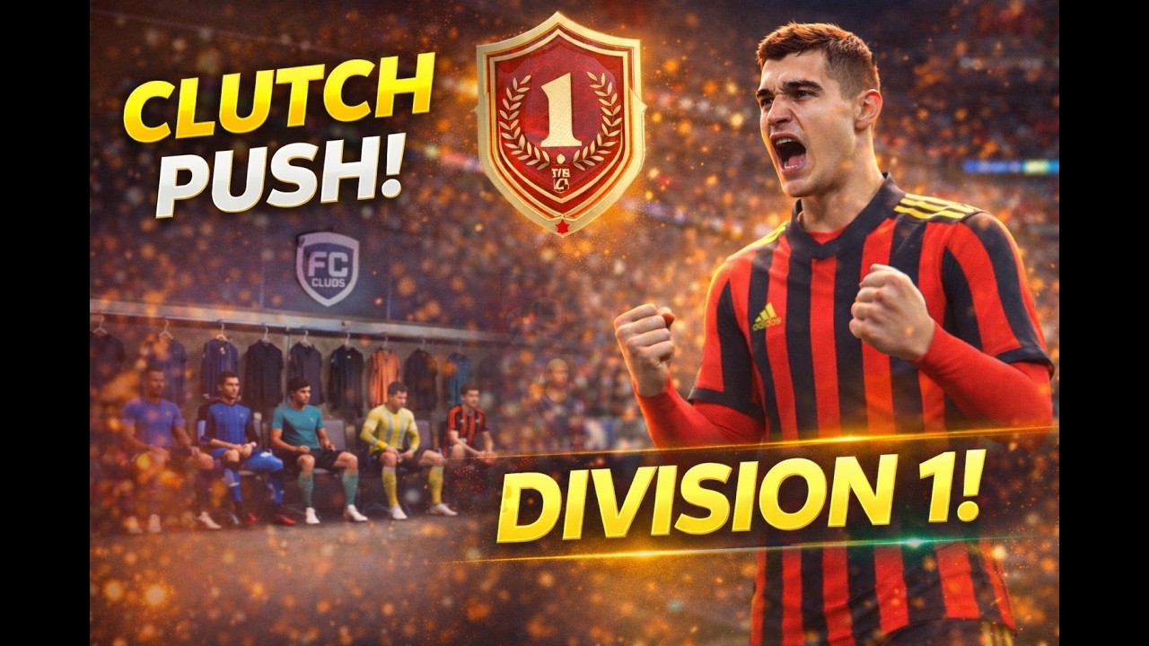 Clutch push to Division 1 | FC Clubs RTG Ep 3 | FC 26 | Dube FC | Tamil