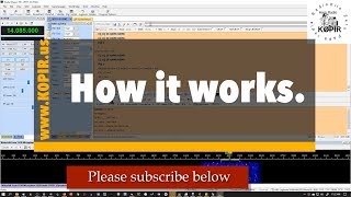 Watch How it Works - HRDv6.7.0 Digital Master 780 RTTY FSK QSO
