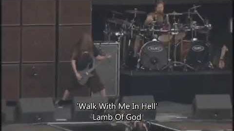 Lamb of god - walk with me in hell sub esp