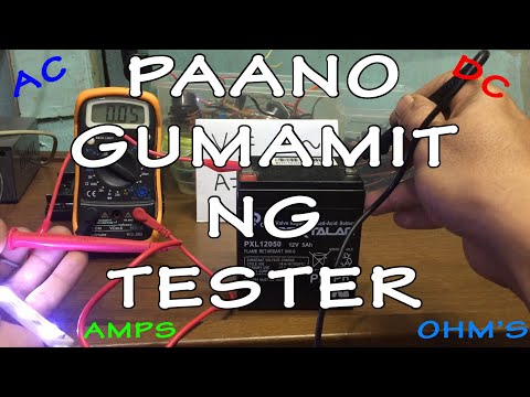 Video: Paano gumagana ang isang Klein voltage tester?