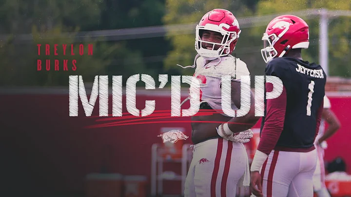 Razorback Footbal: Mic'd Up, Treylon Burks