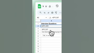 Create cooking recipes with AI in Google Sheets | AI Tutorials
