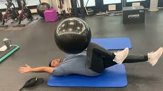 Dead Bug with Medicine Ball | Core Stability & Coordination | WorkoutsWithSatish
