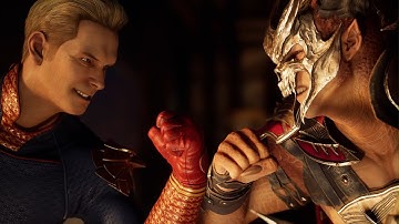 Mortal Kombat 1 - Homelander vs General Shao | All Intro/Interaction Dialogues