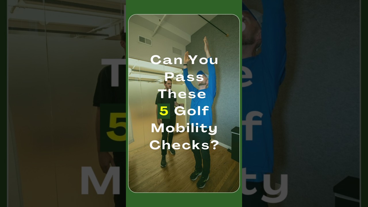 Check your Mobility before you play for a better swing and injury-free game 🏌️‍♂️ 