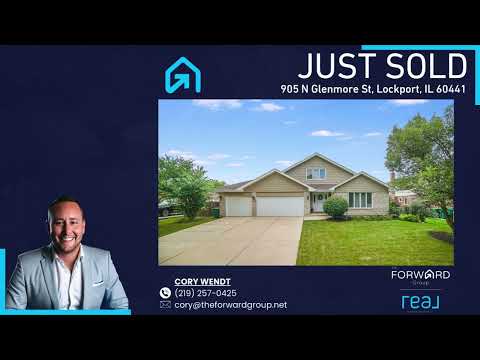 905 N Glenmore St, Lockport, IL home video tour