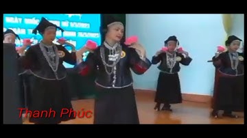 hát Nùng, tốp múa trang phục dân tộc nùng 👍❤️🎶